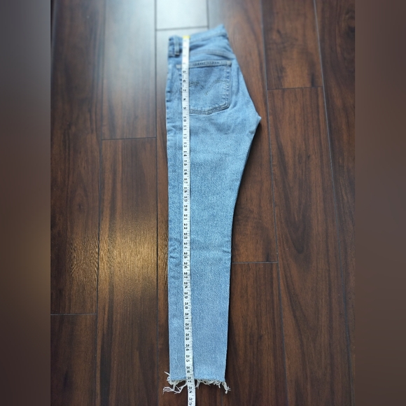 Levi's 501 Skinny Raw Hem Jeans | Size women 25 - Picture 4 of 12